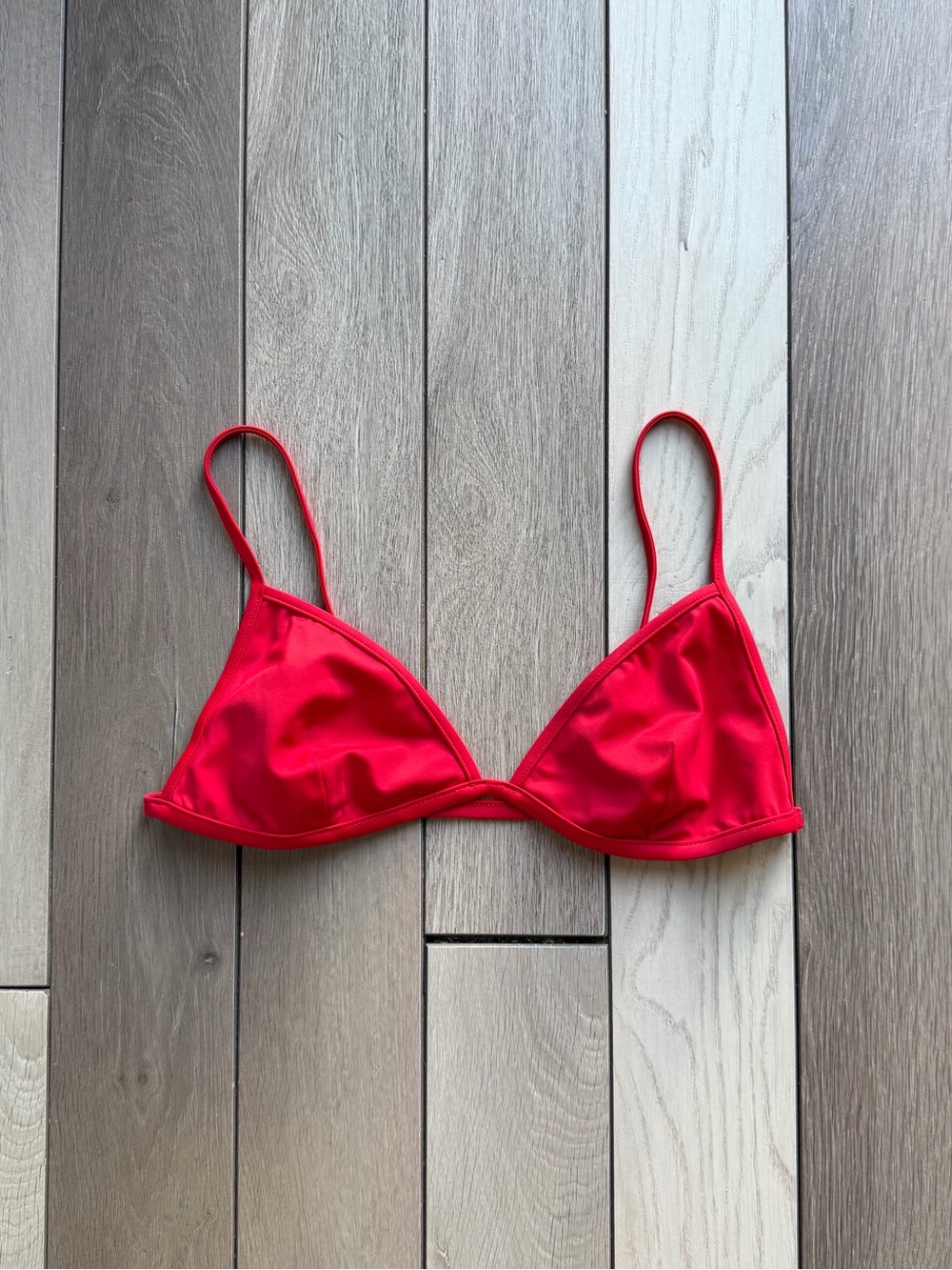 Nordstrom Burgundy Triangle Bikini Set — image 3 of 8
